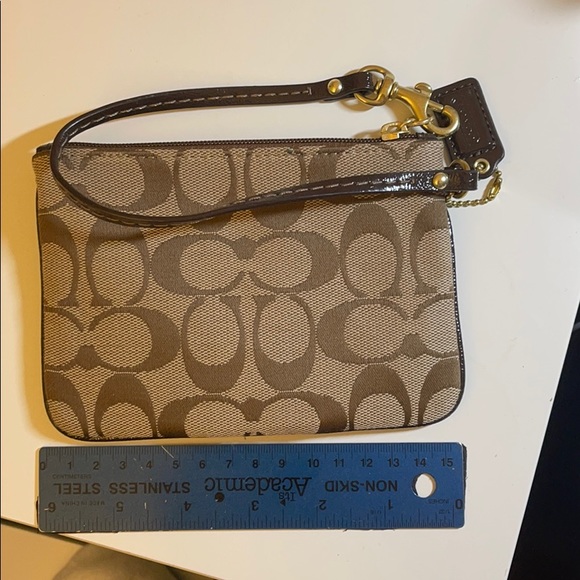Coach signature wristlet - Picture 2 of 3